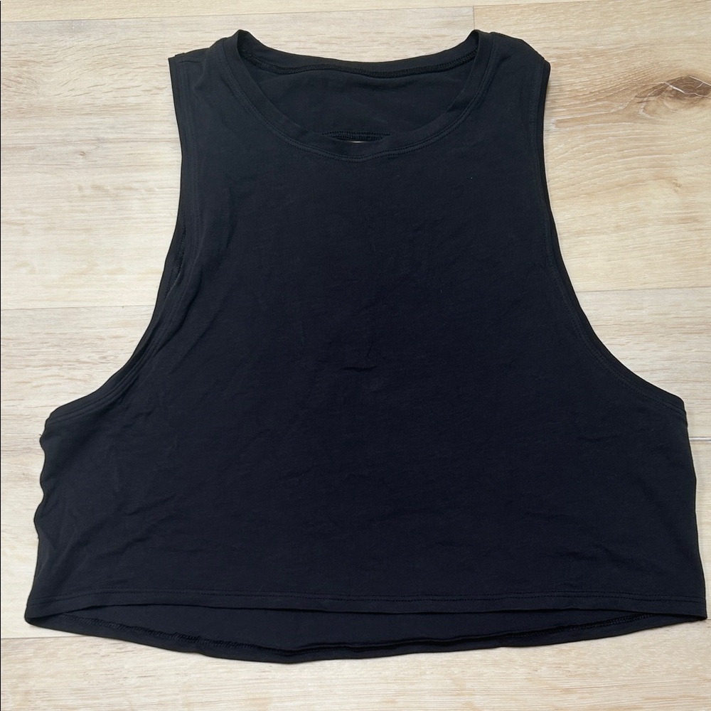 lululemon athletica Black Muscle Tee